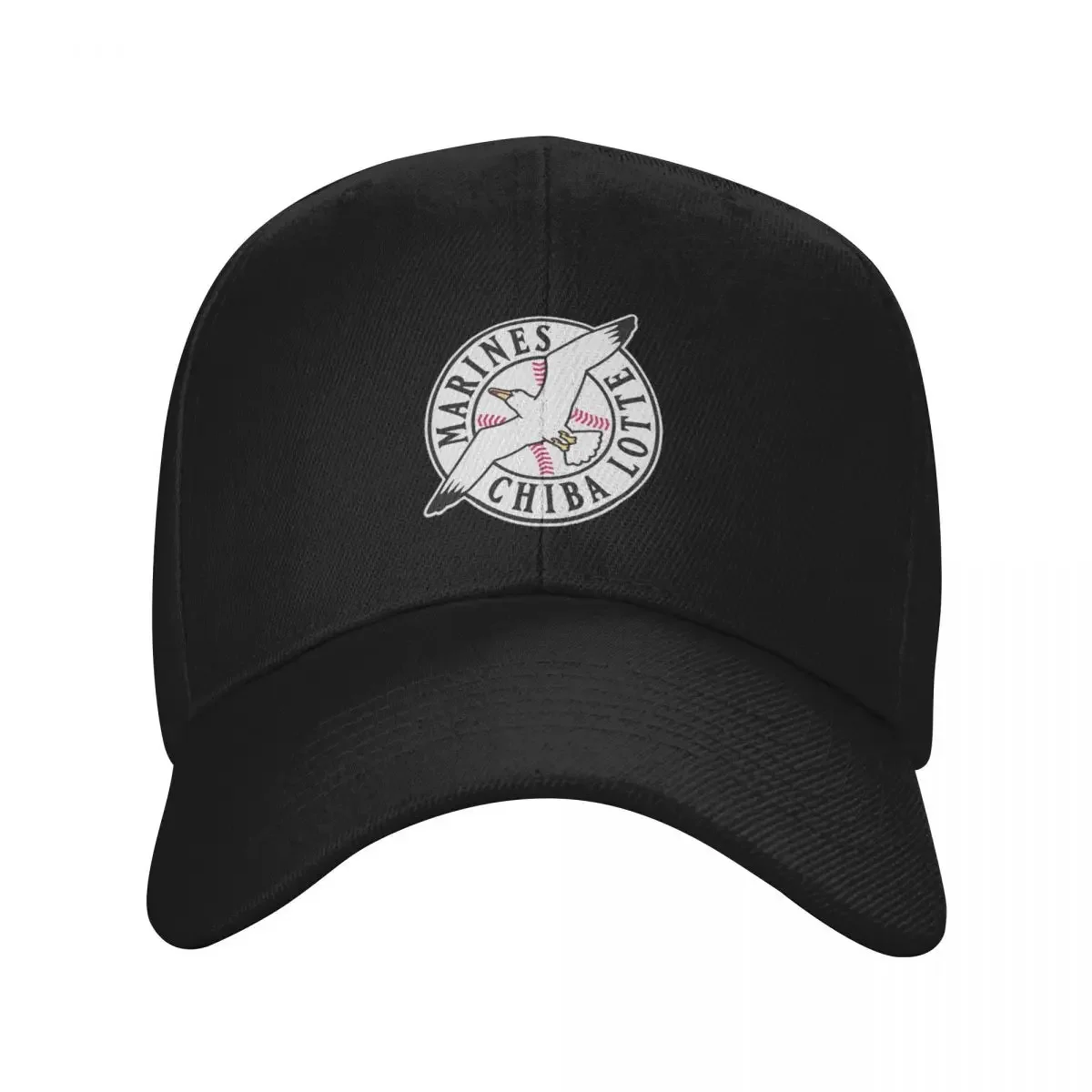 Chiba Lotte Marines Baseball Cap Big Size Hat Snapback Cap Military Cap Man Mens Caps Women's