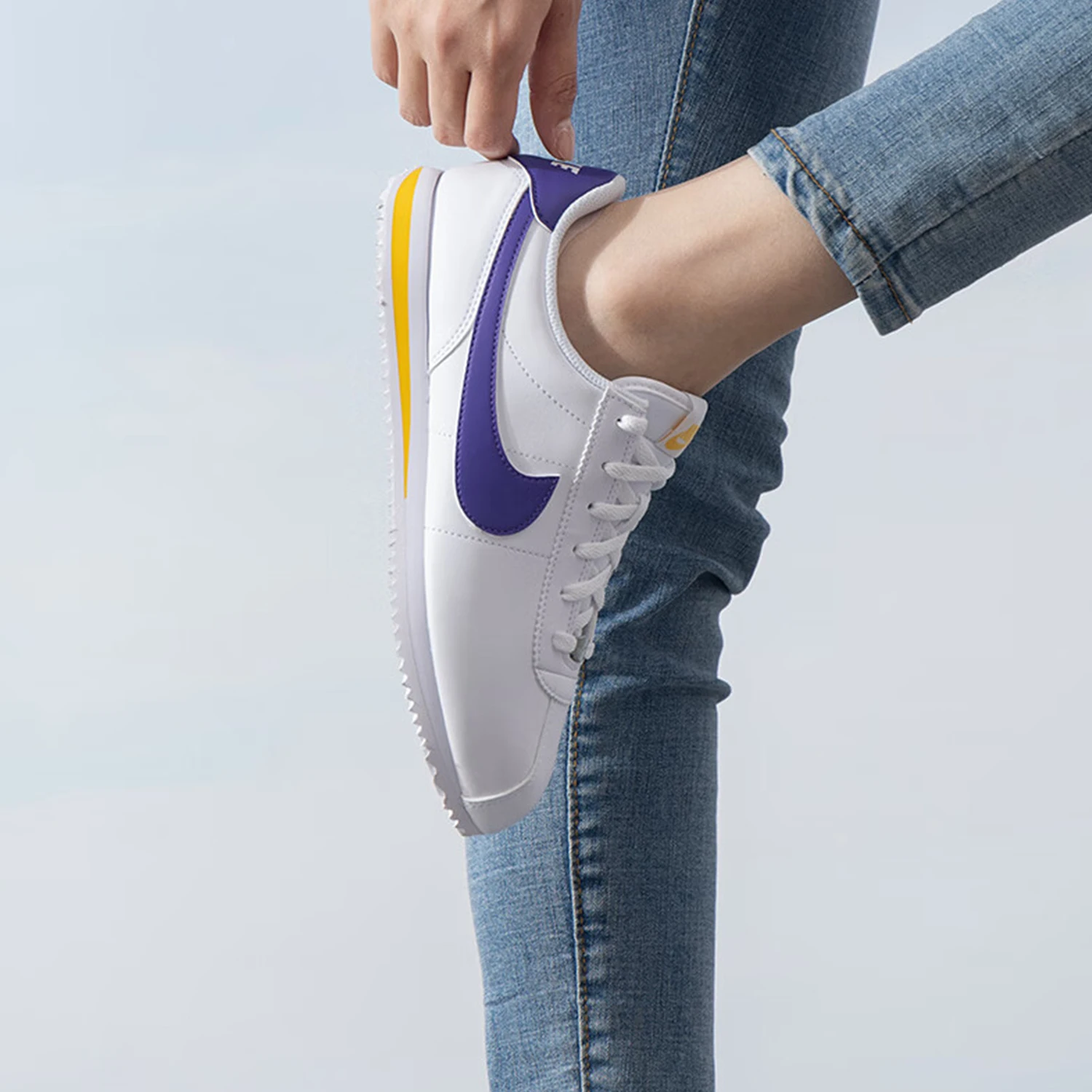 

Nike Аутентичная детская нескользящая дышащая повседневная обувь нового сезона в стиле ретро DM0950-105