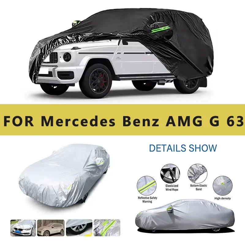 

For Mercedes Benz AMG G 63 W463 Car Cover Outdoor Protection Covers Snow Sunshade Waterproof Dustproof Car Accessories