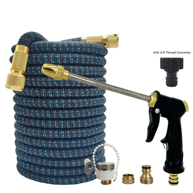 

Garden Watering Irrigation Extension Hose, High-Pressure Water Gun, High-Pressure Car Washing And Cleaning Tool, Garden Hose