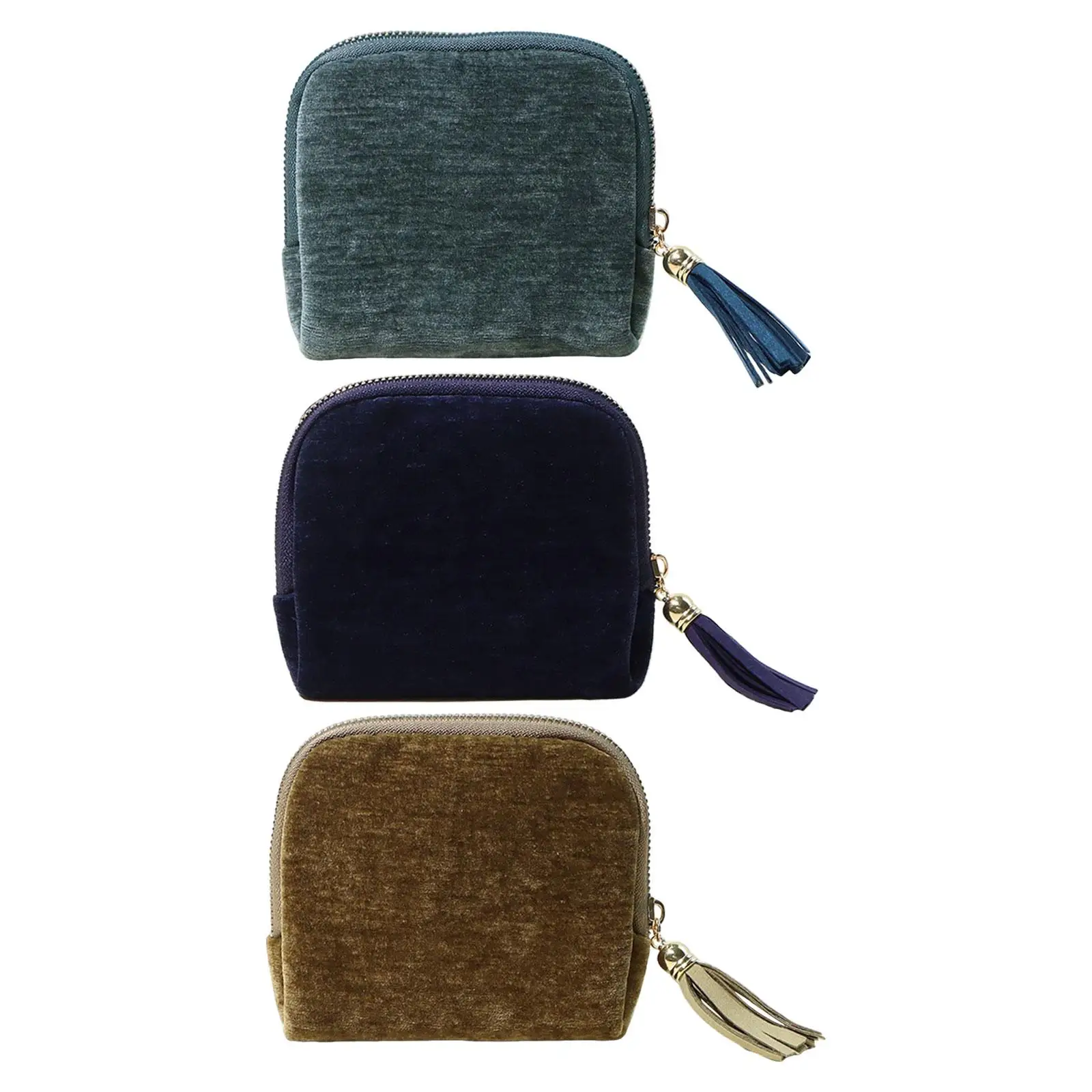 

Jewelry Case Soft Lining Jewelry Organizer with Zipper Gifts for Women Jewelry Storage Pouch for Rings, Bracelets, Earrings