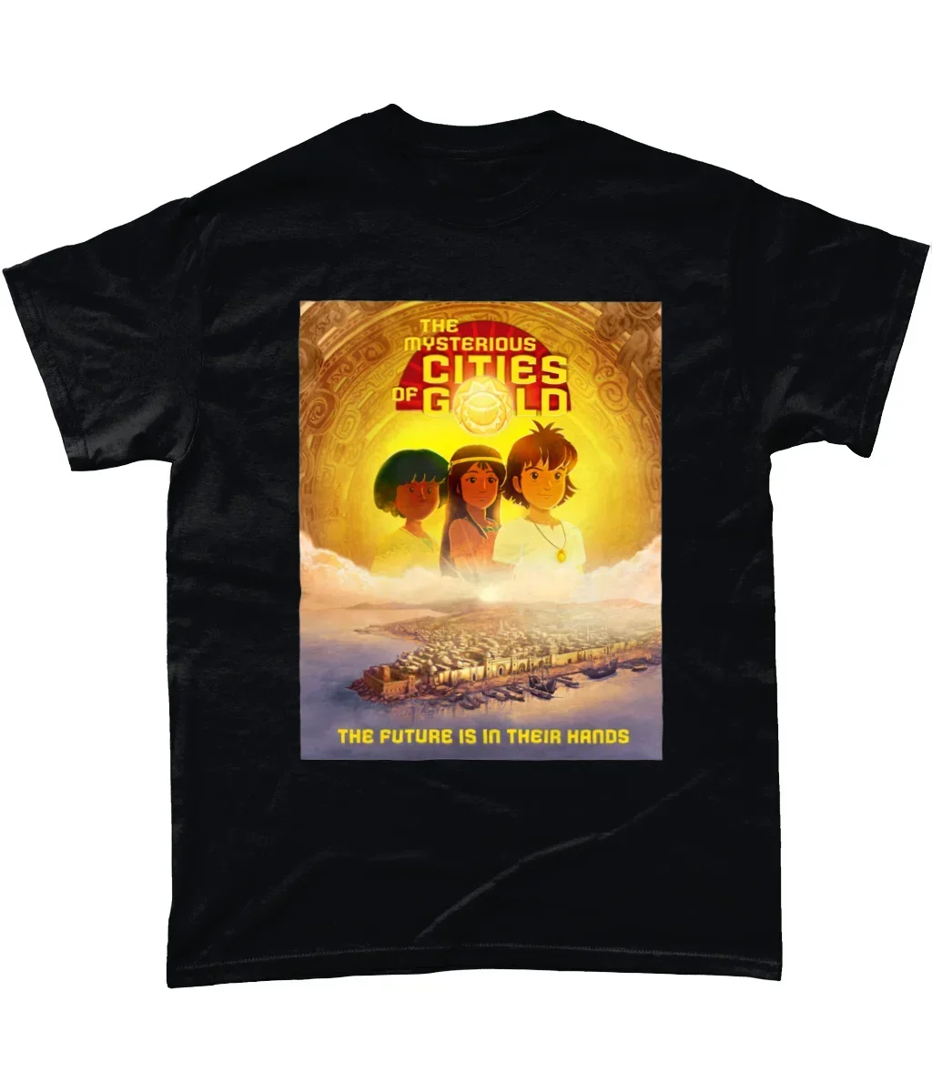 Mysterious Cities of Gold 80s Kids Cartoon Unisex Tshirt T-Shirt Tee ALL SIZES