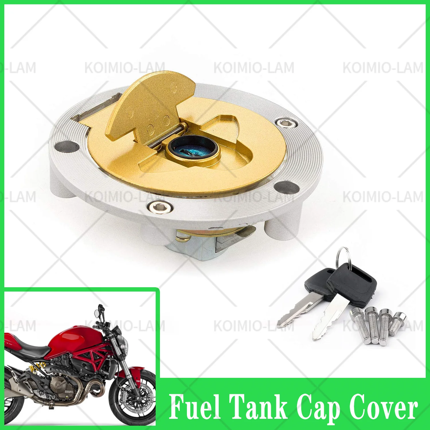 

Подходит для Ducati Monster 1200 821 797 SUPERSPORT 939 950, замок крышки топливного газа и набор ключей