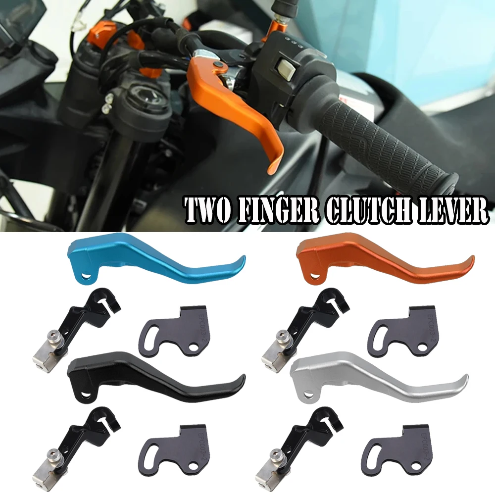 For CFMOTO 450MT 700MT 800MT Motorcycle Two Finger 10% Force Reduction Shorty Stunt Brake Clutch Levers 800MTX 800 MT-X CLX700