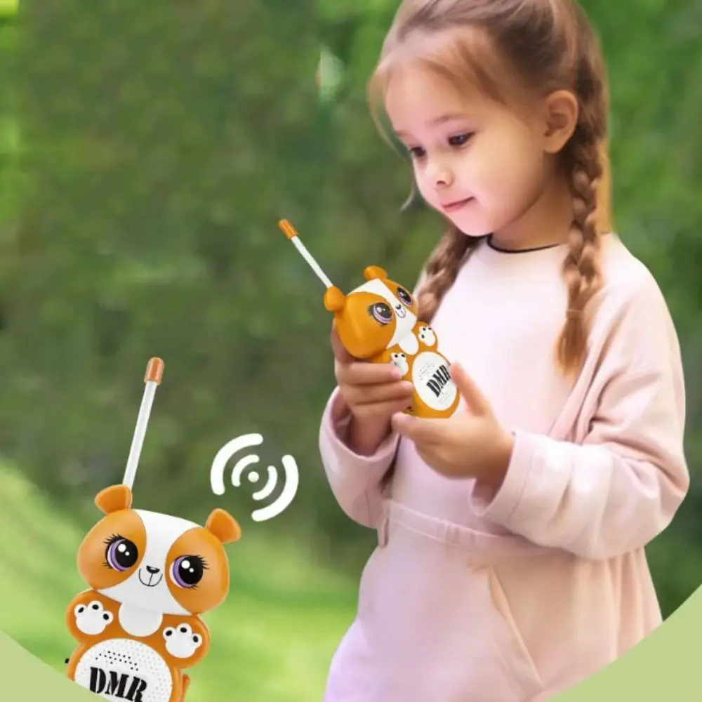 Radio interfono Panda Walkie Talkie giocattolo ricetrasmettitore portatile Walkie Talkie per bambini portatile a lunga distanza