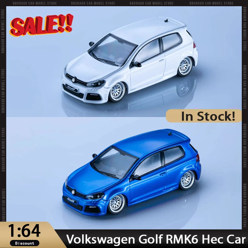 

Новинка в наличии Maxwell 1:64 Volkswagen Golf R MK6 Hec, выставочная ограниченная серия, автомобильный сплав, миниатюрные литые украшения, игрушка на заказ, подарок для ребенка