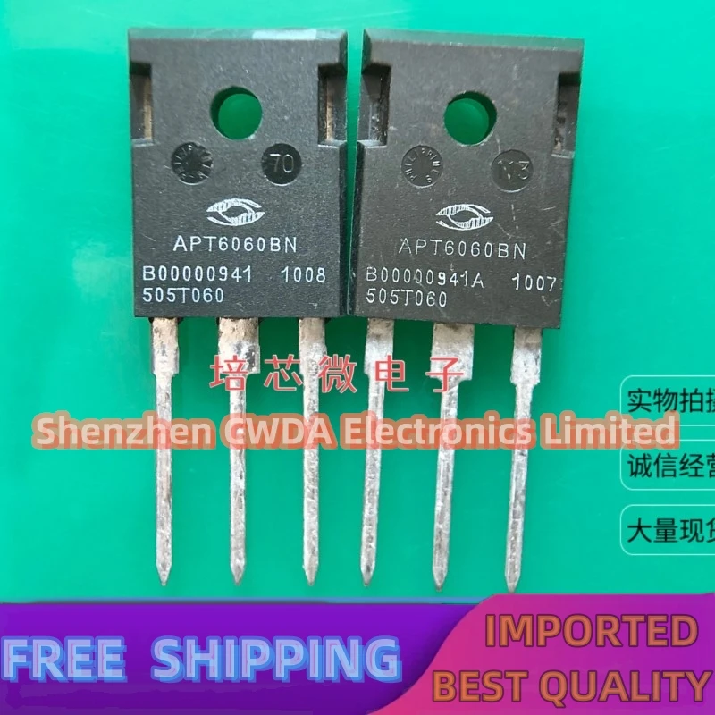 10PCS-20PCS  APT6060BN  TO-247 600V MOS   In Stock Can Be Purchased 