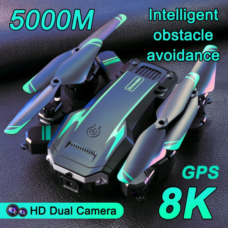 2025 NEW S6 Drone 5000M 8K 5G Professional Aerial Photography HD Wifi FPV Avoiding Flow Obstacles Four Rotors Helicopter Toy