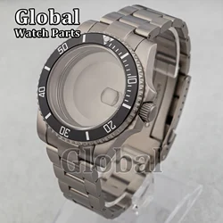 Titanium Watch Strap NH35 Case for SUB GMT Watches 40mm Watch Case Fit ETA2824/NH35/NH36 Movement MOD Repair Watch Accessories