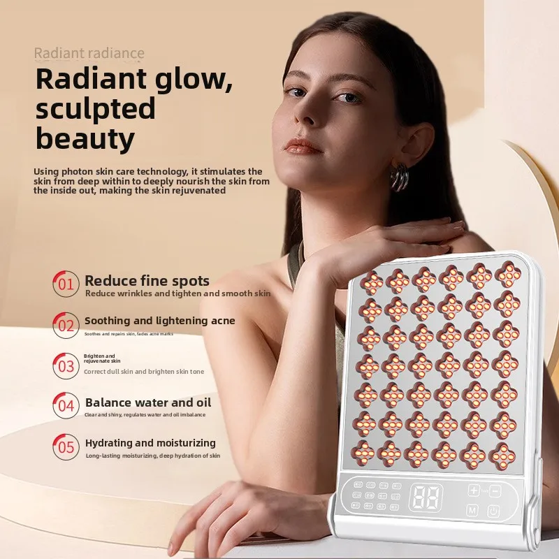 Lamp Beauty Instrument Photon Skin Beauty Instrument Brightening Phototherapy Spectrometer Photon Skin Rejuvenation