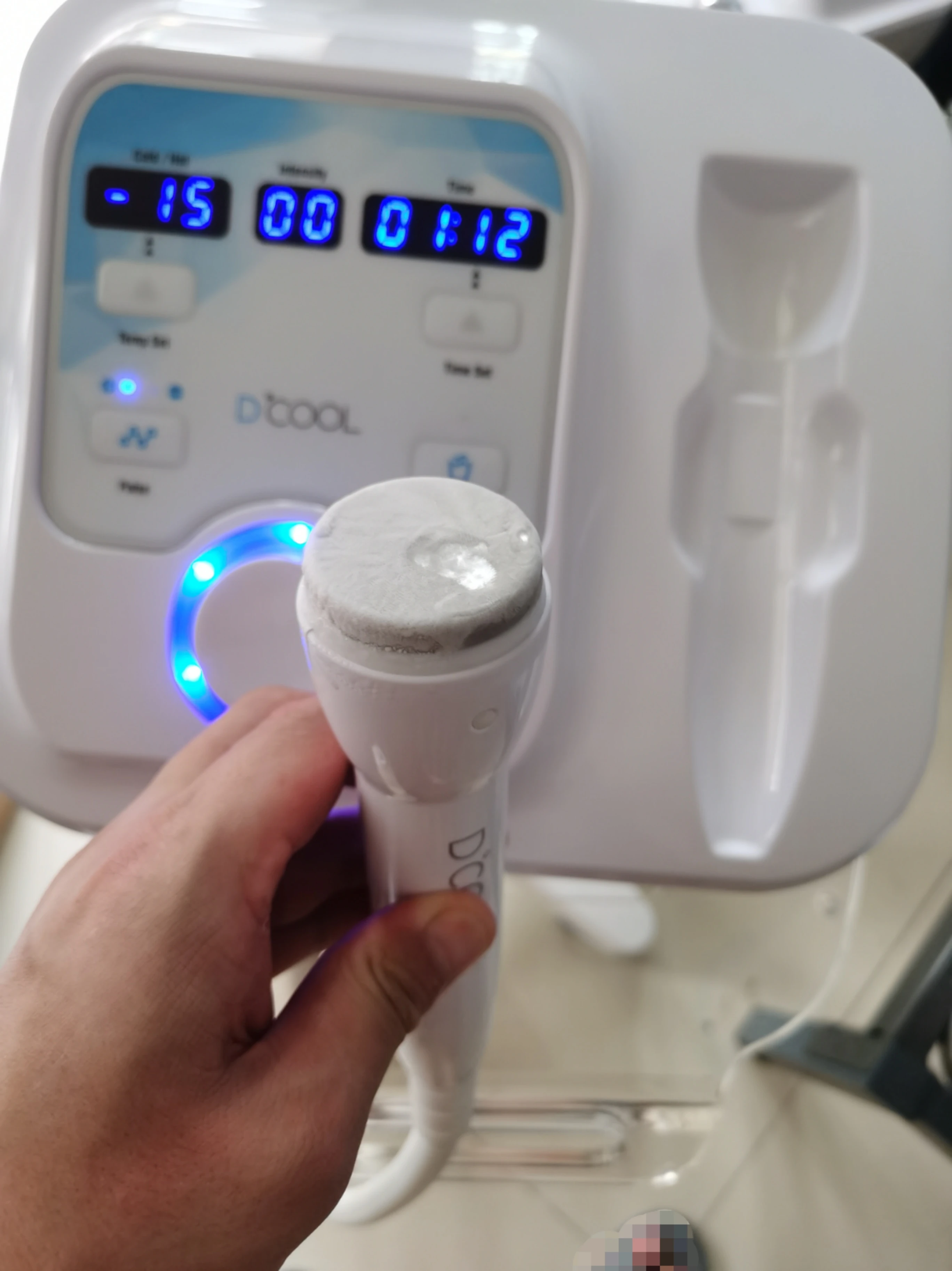 STLF LZS D-cool التدفئة التبريد تدليك البرد جهاز تجميل الوجه رفع تجديد EMS جهاز الكهربائي #6