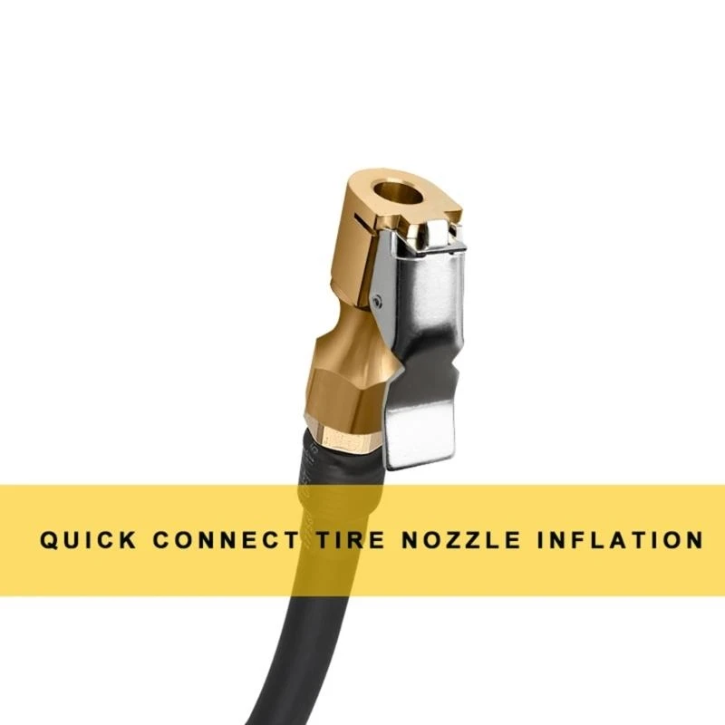 12qm الهواء الطبقات الثقيلة تدفق مغلق مستقيم القفل على إطارات الإطارات تشاك مع مقطع