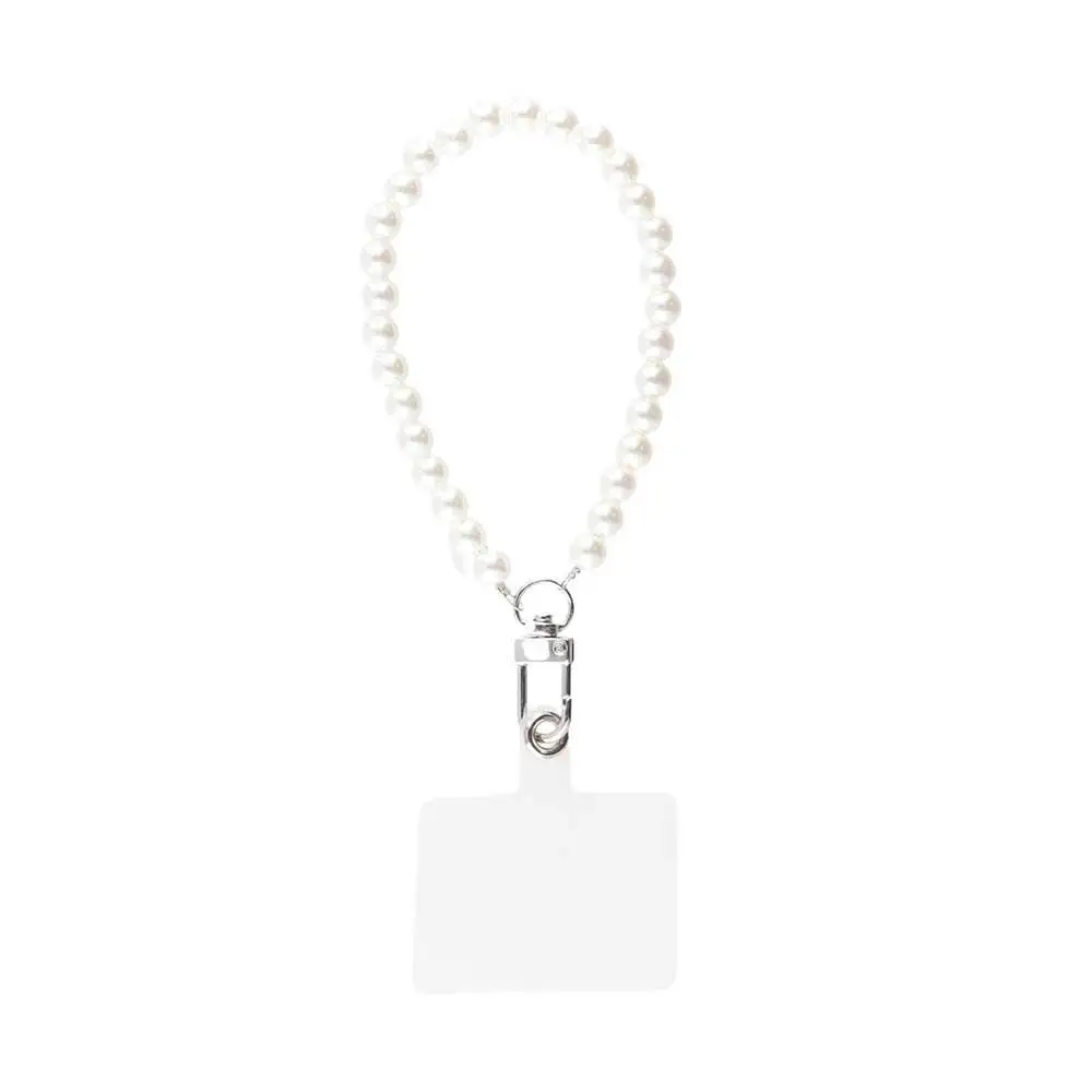 

Anti-lost Pearl Bracelets Chain Wrist Strap Phone Pearl Strap Long Pearl Lanyard Mobile Phone Lanyard Phone Crossbody Chain