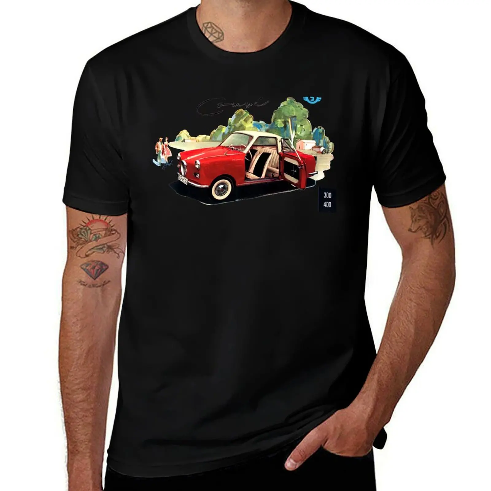 GLAS ISARD - ADVERT T-Shirt Gym Wear Breathable Short Sleeve Tee T-Shirt