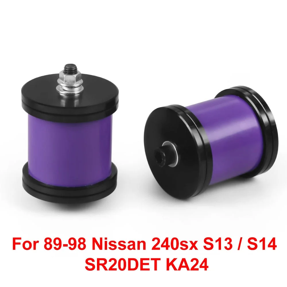 

Purple Polyurethane Engine Motor Mounts Set Fit For Nissan S13/14 240SX KA24 SR20 Valid