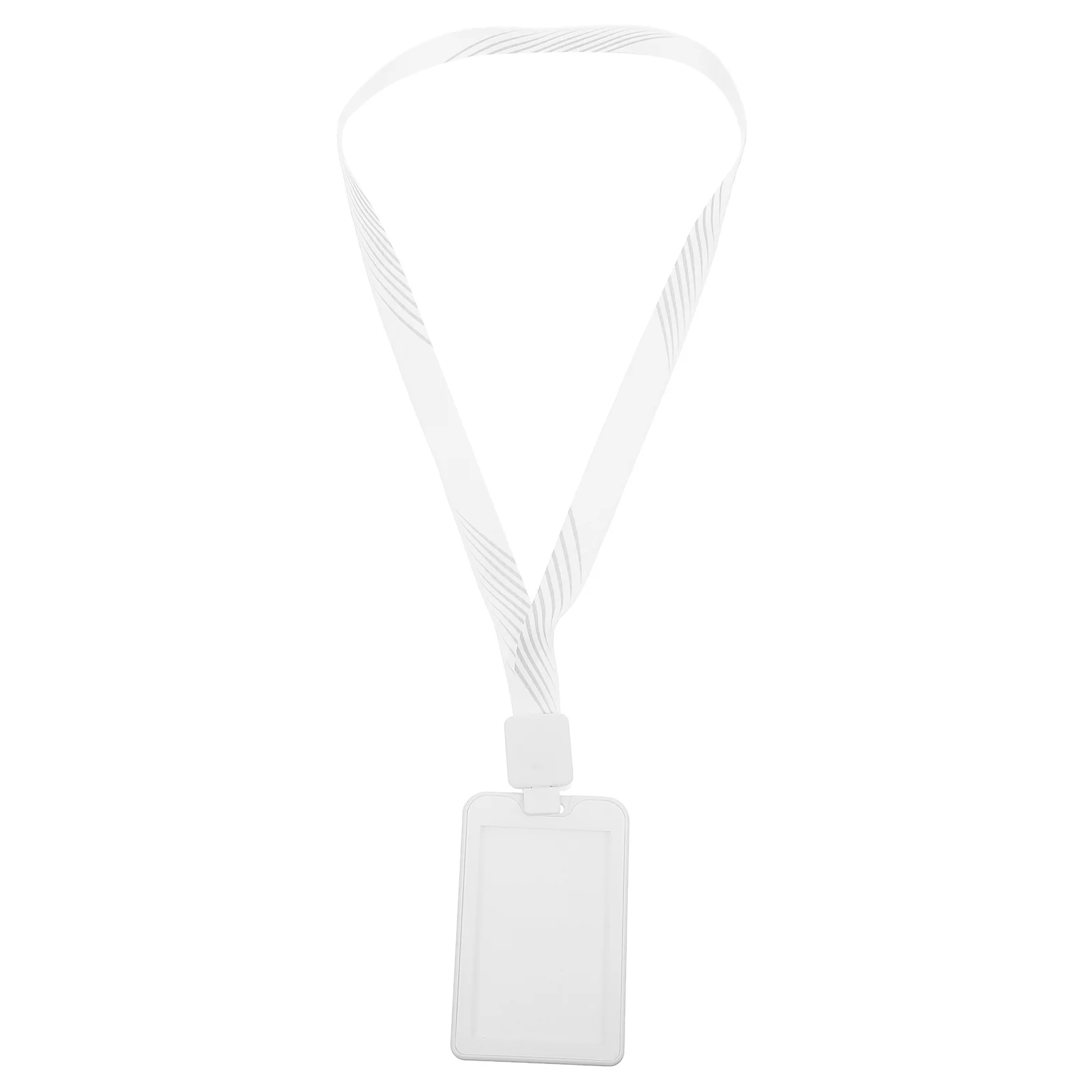 

1Set Transparent Work Card Sleeve Badge Holder Clear Id Card Cover Lanyard Protective Badge Sleeve Clear Sleeves for Cards