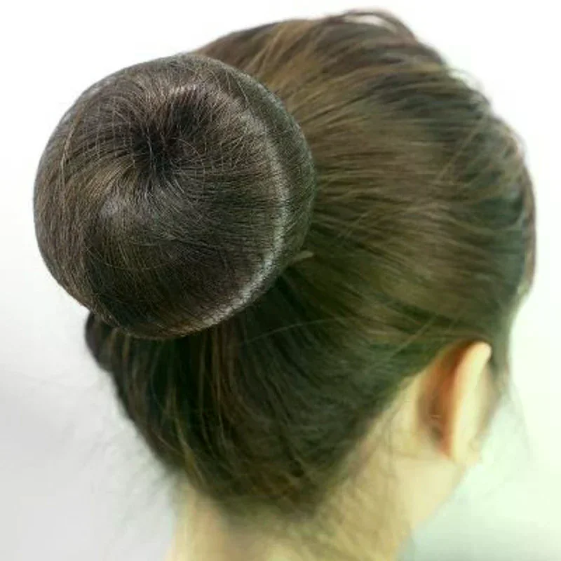 50 Buah Jaring Rambut Hitam Elastis Jaring Rambut Tak Terlihat Jaring Rambut Model Sanggul 30/50/60CM Aksesoris Rambut