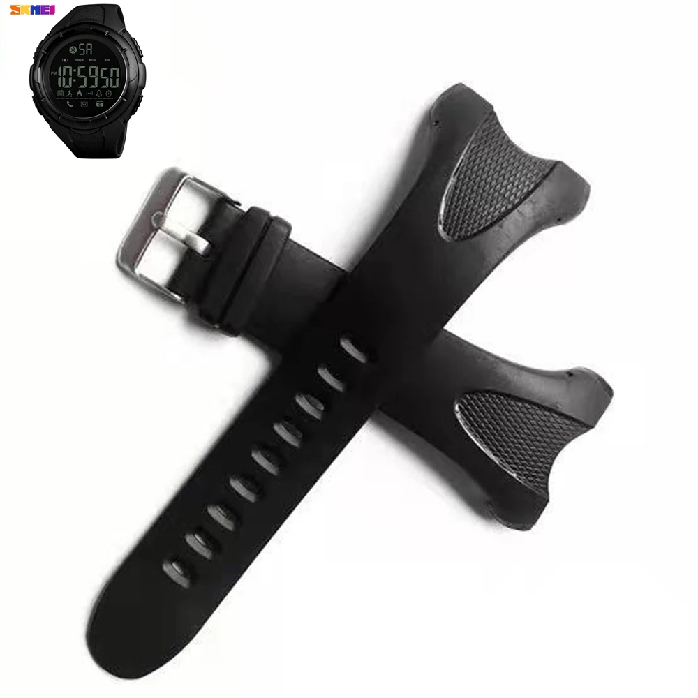 

Watch Strap Band for Skmei 1326 Plastic Wristband Adjustable Replacement Sports Watch Accessories