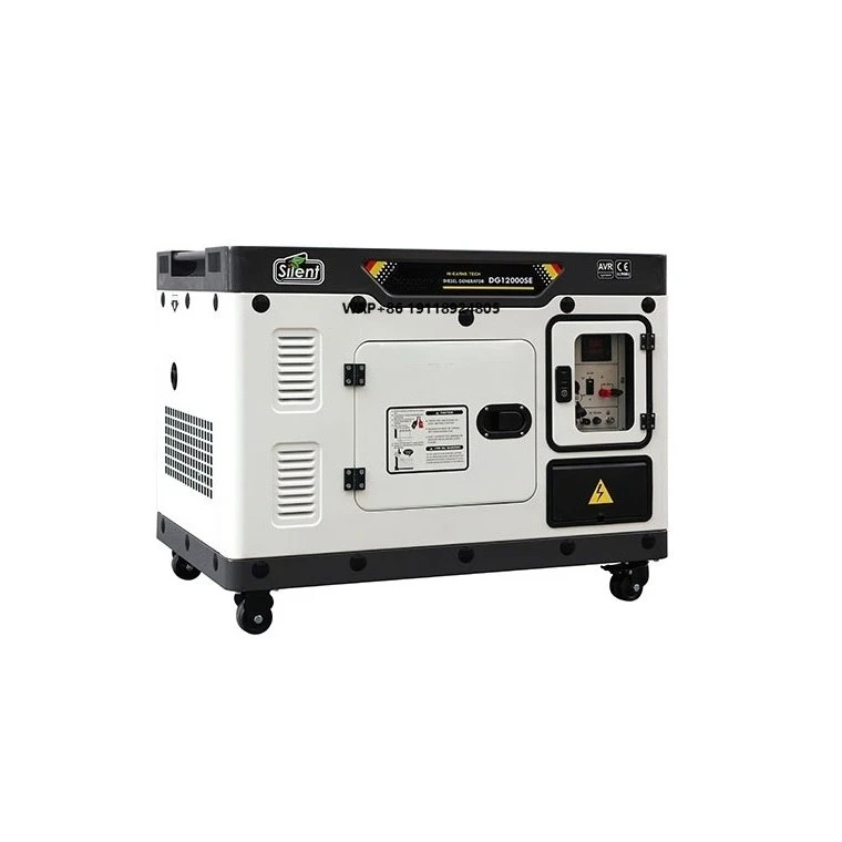 8KW 10KVA Single Phase Electric Start Silent  Generator Silent Portable  Generator for Home