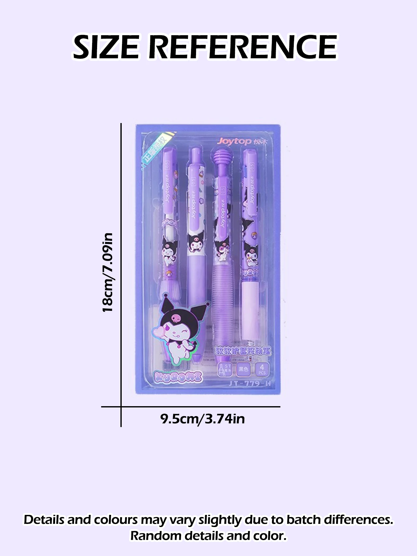 Sanrio Nero 0.5mm Asciugatura Velocità Penna Liscia Penna Neutra Cartoon Melody Kuromi Carino Press Pen Ins ragazza Learning e Office Supplie