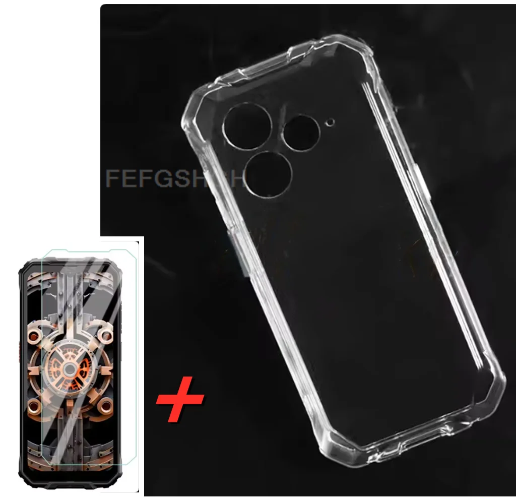 Protective Glass For Blackview Oscal Marine 2 Case Silicone Clear Cover On For Blackview Marine2 OscalMarine2 Tempered Glass