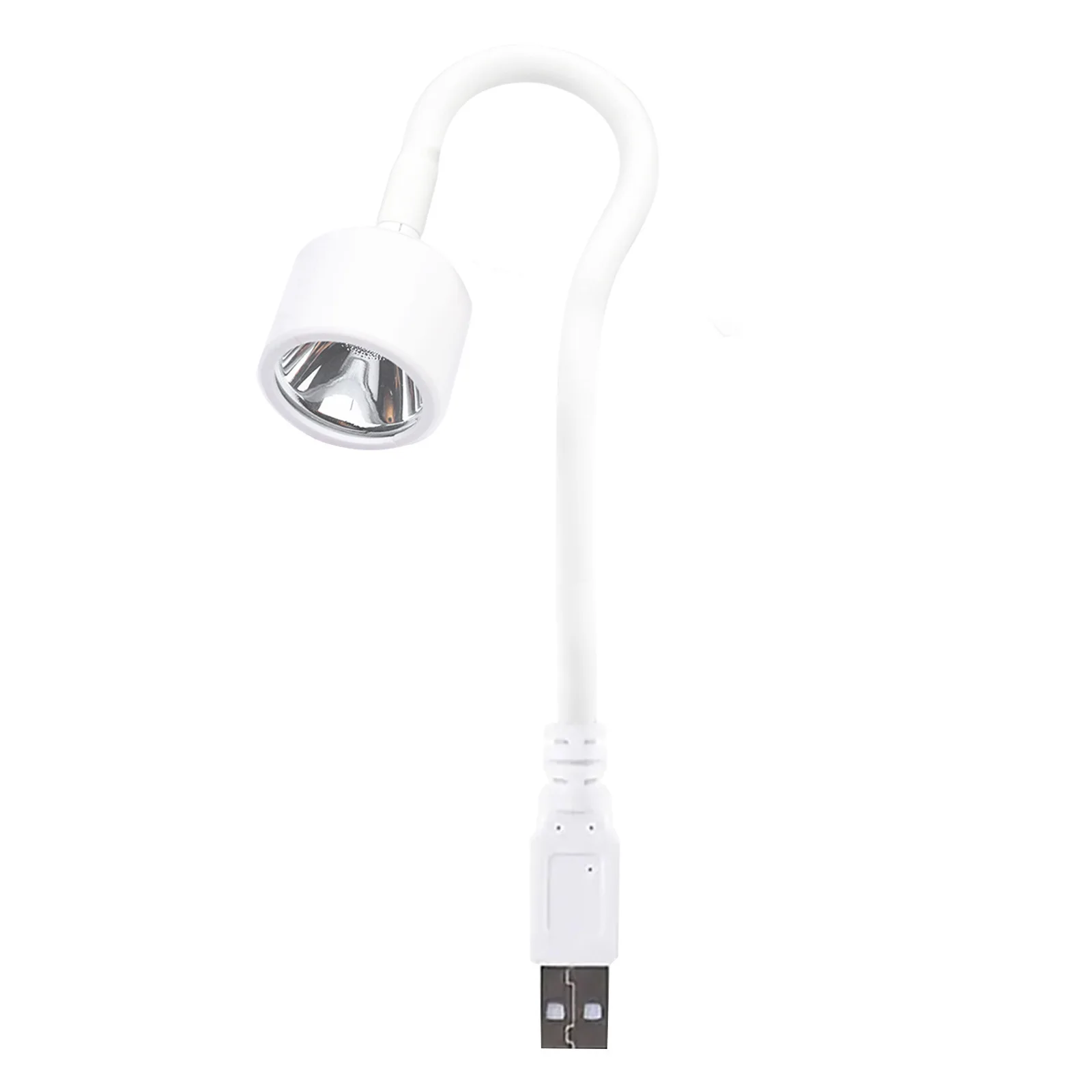 Lámpara LED para uñas, luz portátil de curado en Gel, USB, 360, 1 ud. °   Secador de tubo libremente ajustable para secar decoración artística de uñas