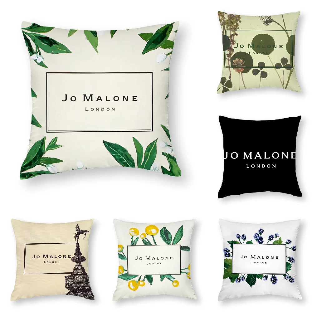 

J-Jo M-Malone L-LOGO Pillow Case 3D Print Polyester Fiber 45*45 cm Home Sofa Throw Pillow Cover Decoration Festival Gift