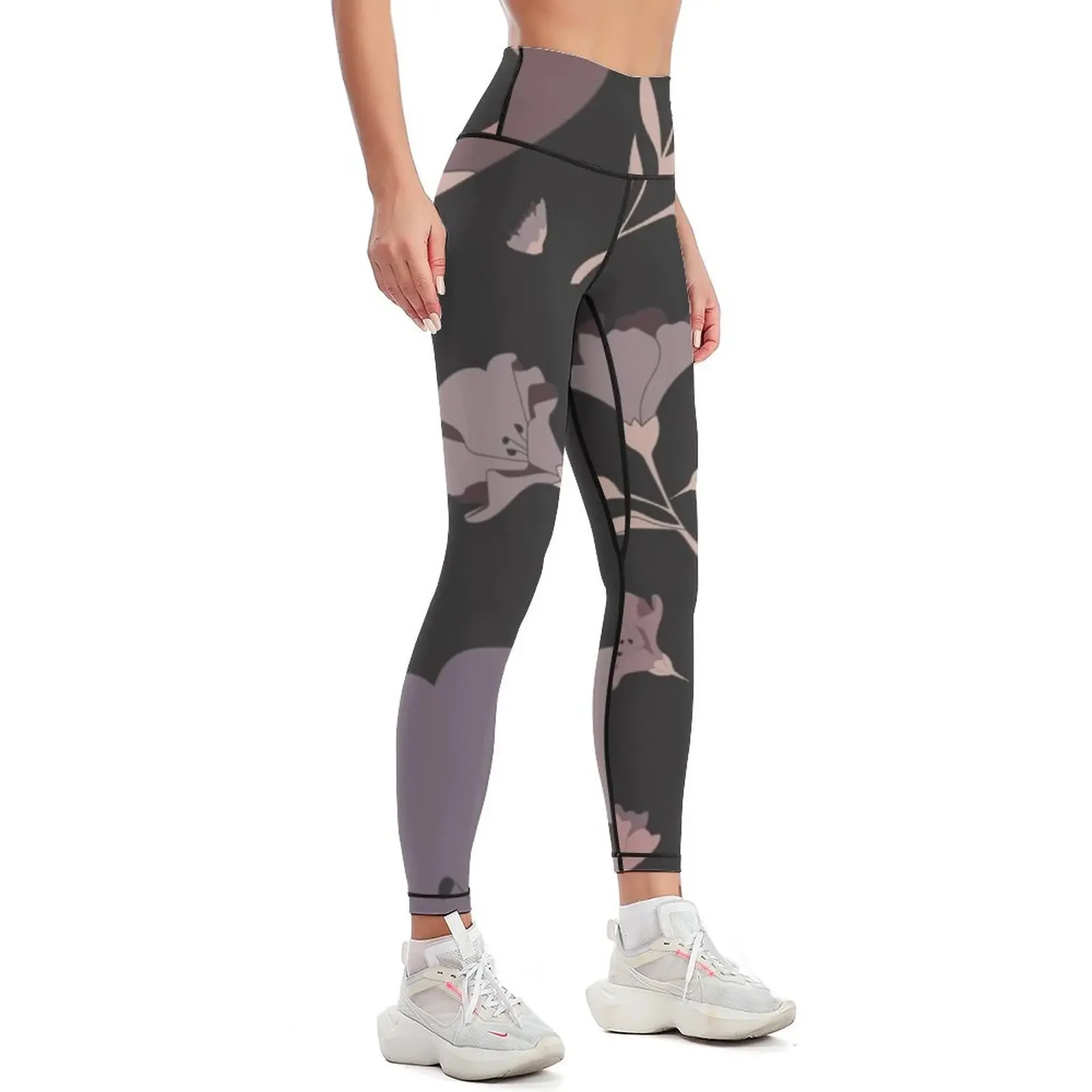 Flowers In Bloom Leggings Women's high waist sports for push up leggins push up woman gym top Womens Leggings