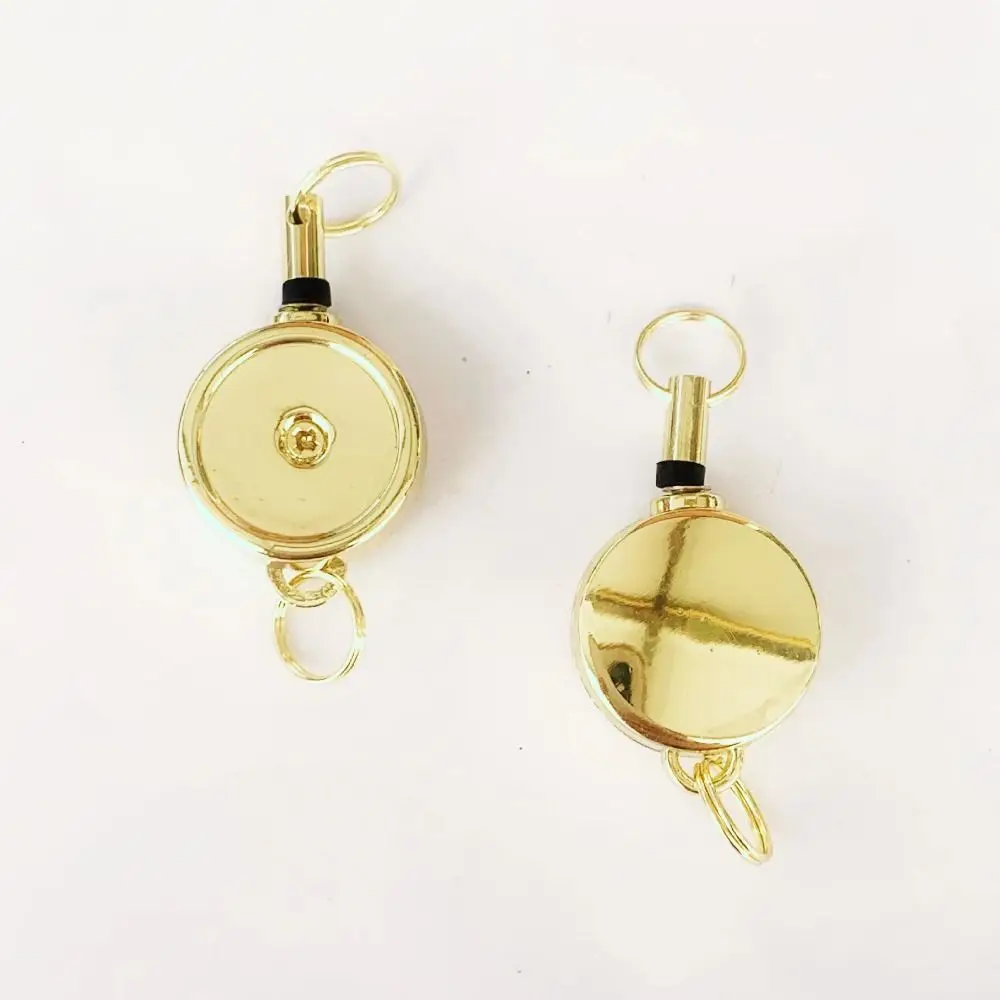 Telescopic Retractable Key Chain Anti-theft High Elasticity Recoil Key Ring Stretching Rope Mini Telescopic Key Chain Key Holder