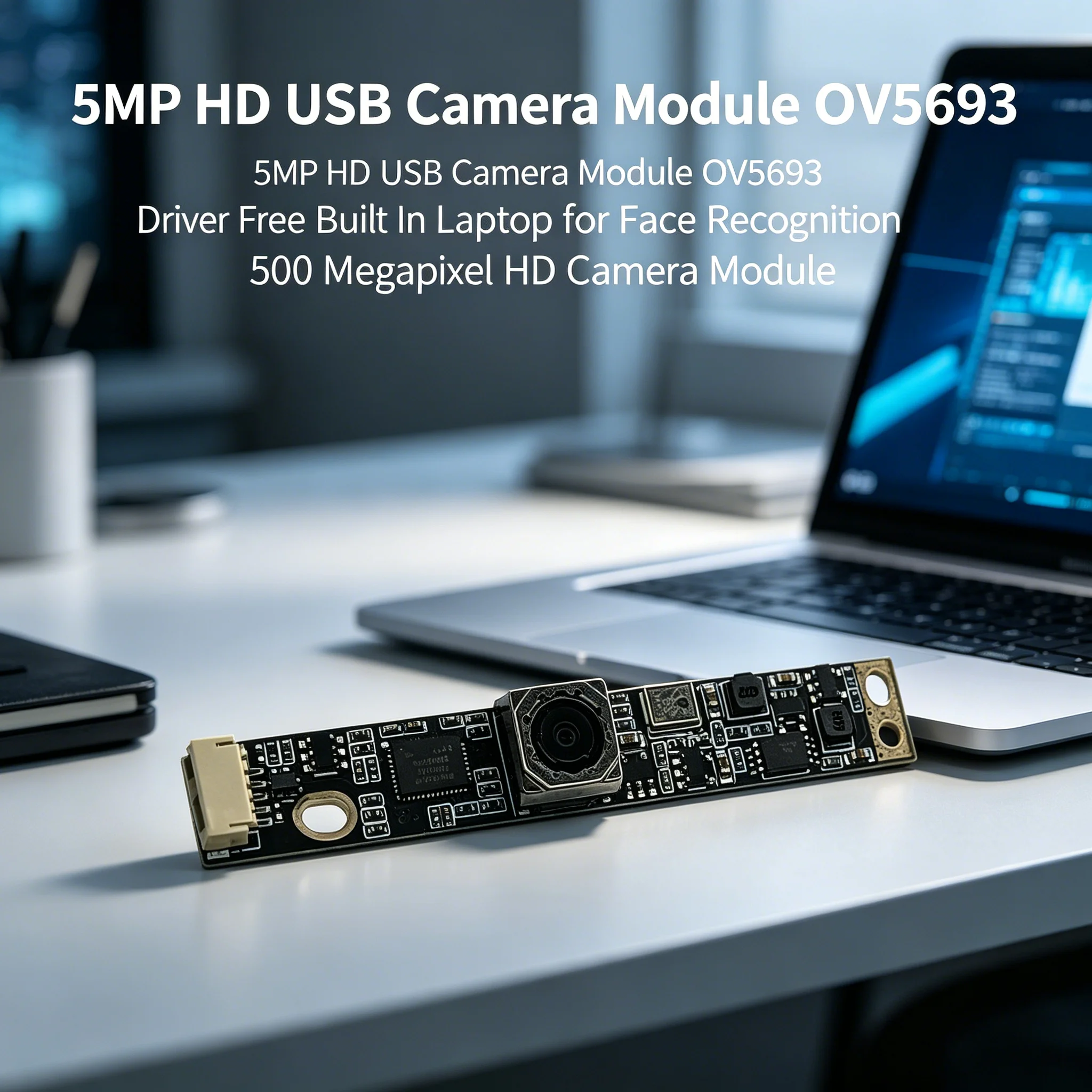 5MP HD USB Camera Module OV5693 Driver Free Built In Laptop for Face Recognition 500 Megapixel HD Camera Module