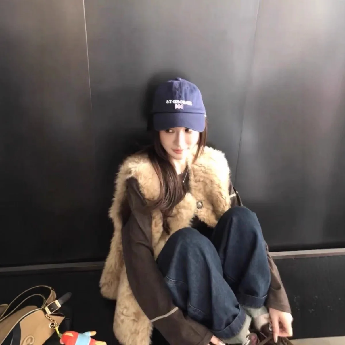 

Женский жилет из искусственного меха Toscana, плюшевый зимний жилет | Утолщенный роскошный жилет для женщин