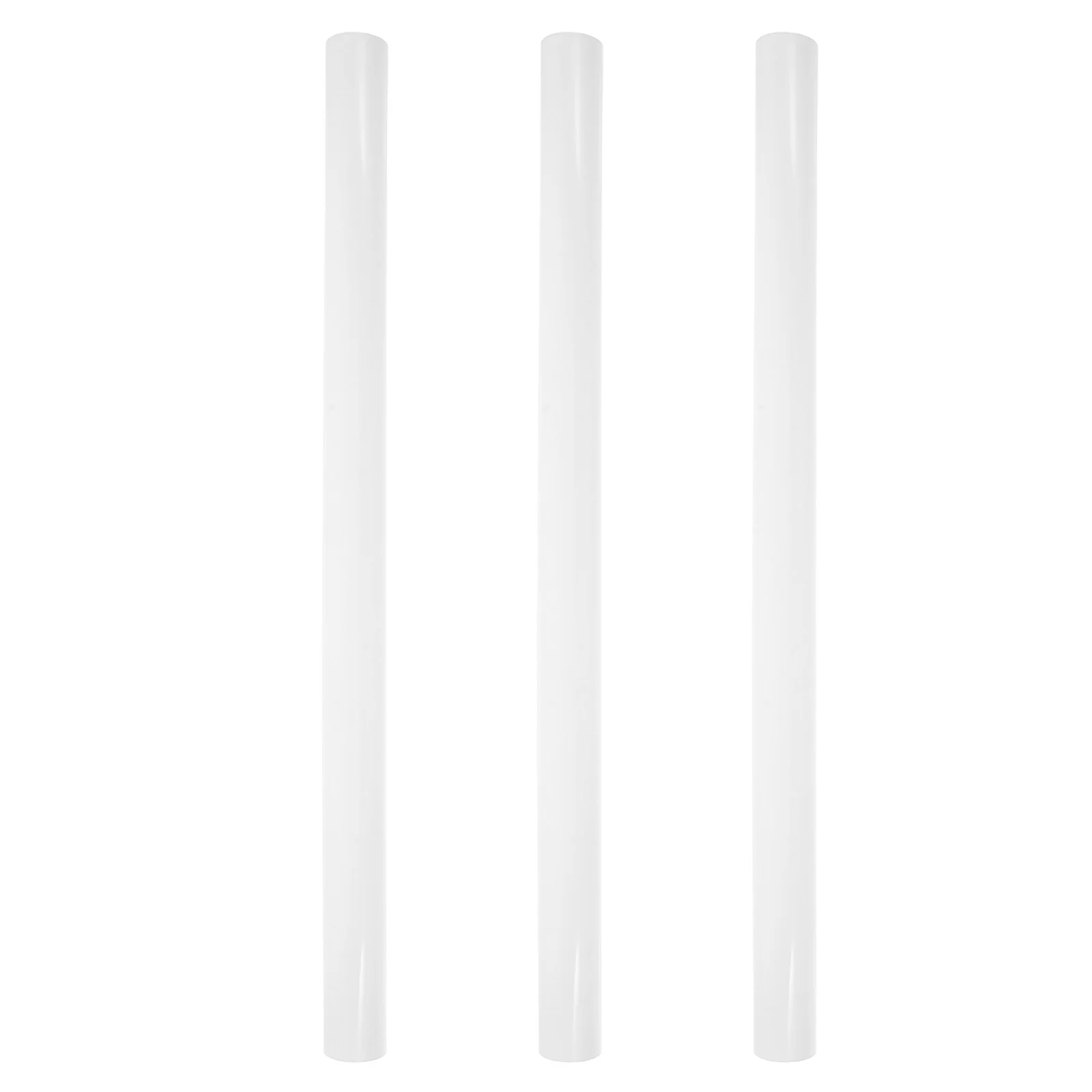 3 قطعة قماش اللوحة أنابيب التعبئة والتغليف بولي كلوريد الفينيل دائم 51 سنتيمتر طويلة 3 سنتيمتر القطر قبعات آمنة المشارك تخزين الفن يطبع أنابيب بريدية