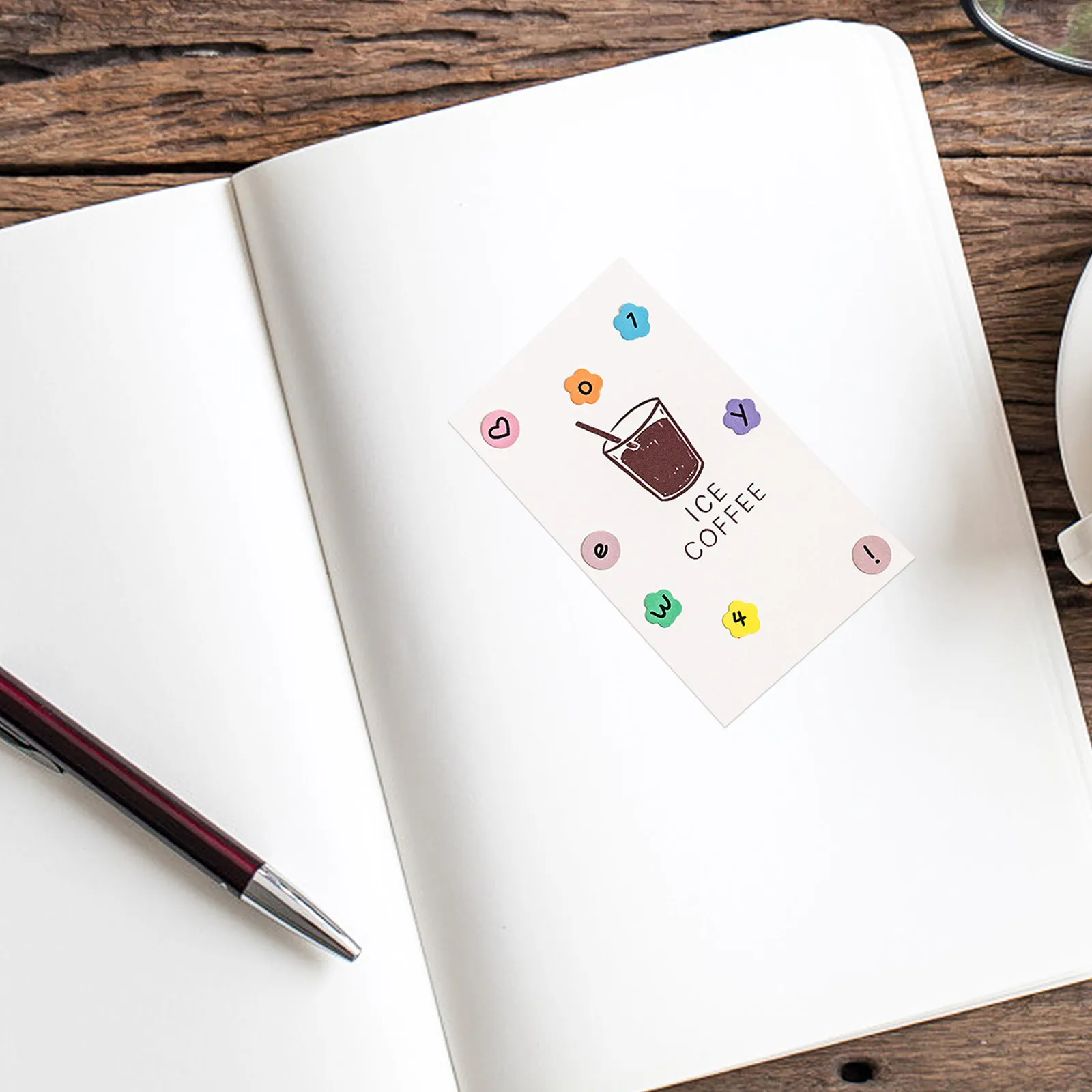 

15 Sheets Premium Paper Alphabet Stickers for Scrapbooking Calendars Photo Albums Gift Decorative Letter Decals