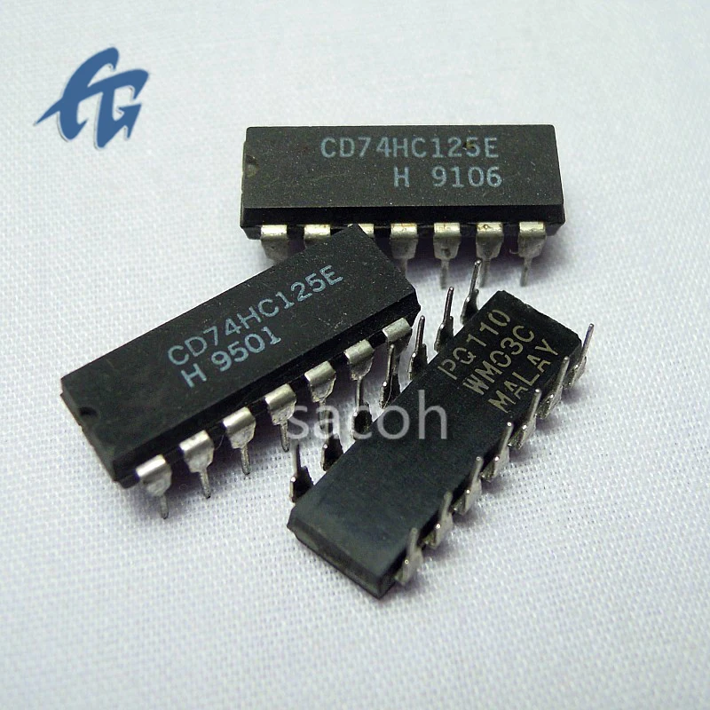 

(SACOH Integrated circuits) CD74HCT125E 5Pcs 100% Brand New Original In Stock
