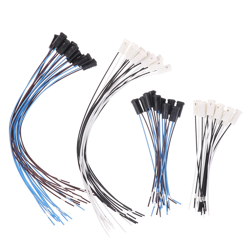 10Pcs/Lot G4 Lamp Socket 10CM/20CM White / Black G4 Lamp Holder For LED Crystal Heads Light Bulb Halogen Light Bulb Socket