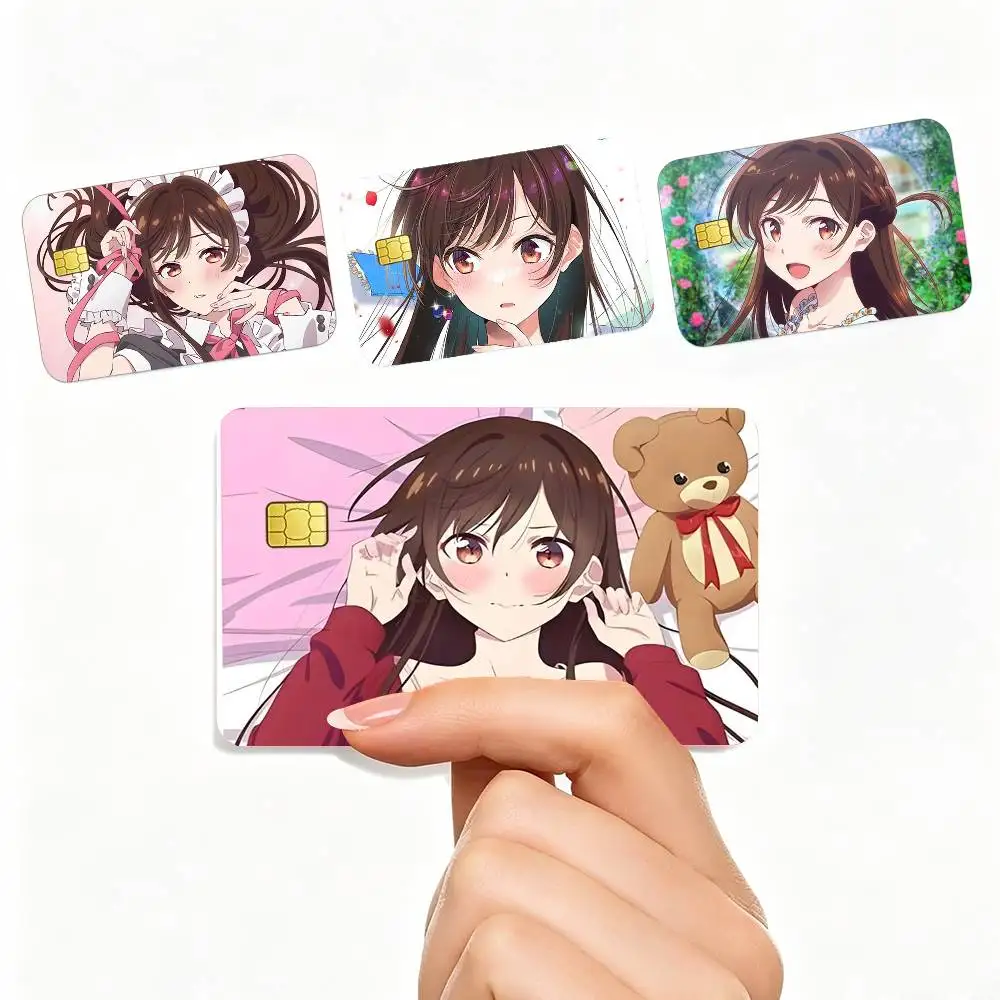 Stage Seeker C-Chizuru Ichinose 4pcs 1Set Card Stickers Small Waterproof Chip 4PCS Card Sticker Anti-Scratch
