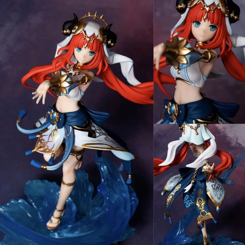 

26cm Nilou Action Figurine Pvc Genshin Impact Anime Figures Sexy Statue Model Doll Decoration Collectible Ornament Toys Kid Gift
