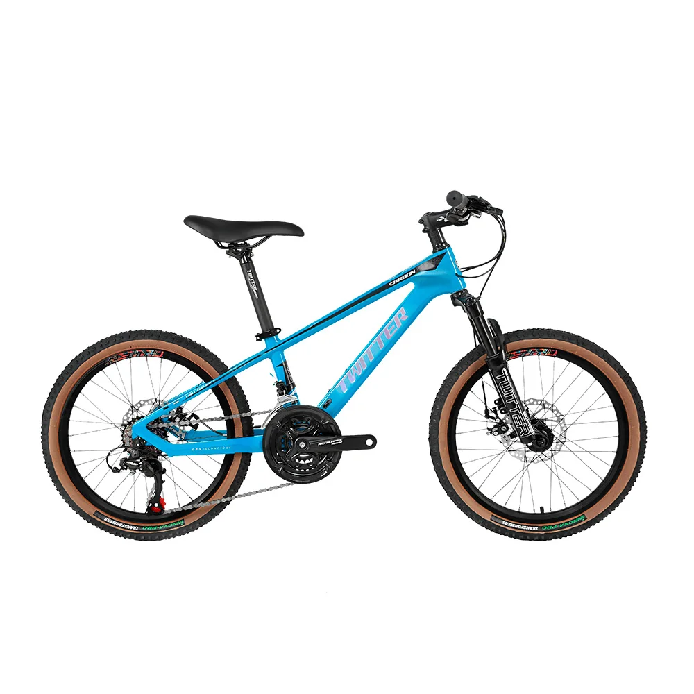 twitter KID20  EF500-21speed carbon frames mountain bike  20 inch cycle mountain bike child carbon mountain bikecustom