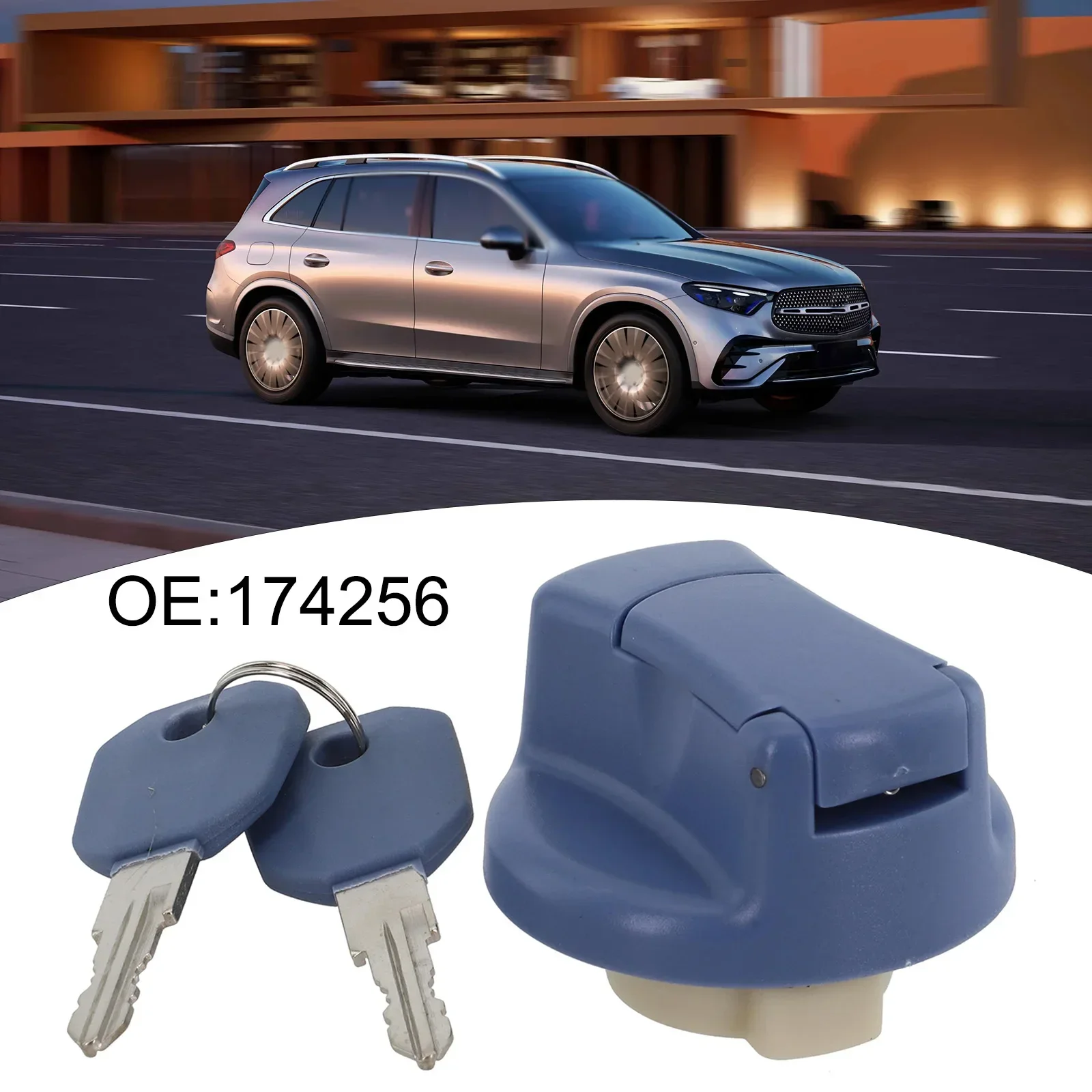 

Fuel Tank Cover Cap for Mercedes For DAF For MAN Trucks Robust Construction with Effective Sealing to Prevent Leaks