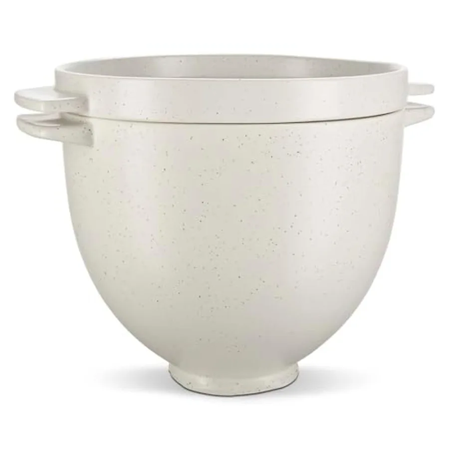 

5 Quart Ceramic Bread Bowl with Lid for all 4.5-5 Quart Tilt-Head Stand Mixers - KSM2CB5BGS