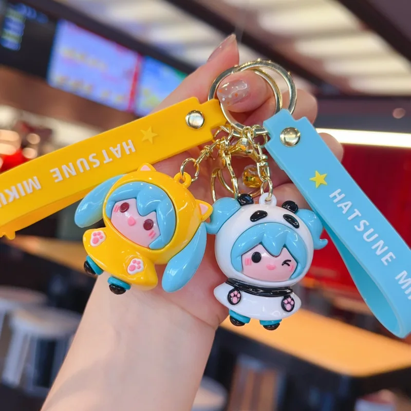 

Новый аниме Хацунэ Мику Rainy Day Series kawaii Q версия ПВХ фигурка модель игрушки кукла брелок кулон подарки
