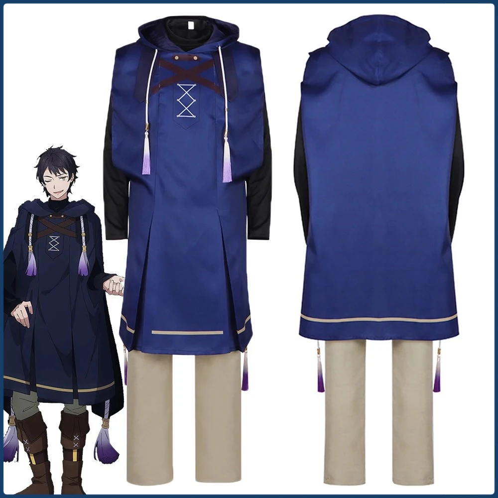 

New 2025 Anime Silent Witch Louis Miller Cosplay Costume Adult Magic Robe Top Pants Full Set Outfit Uniform Halloween Clothes
