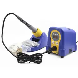 Паяльная станция HAKKO FX 888D, бессвинцовый цифровой сварочный инструмент, ESD безопасный, для ремонта печатных плат, подходит для наконечников паяльника T12