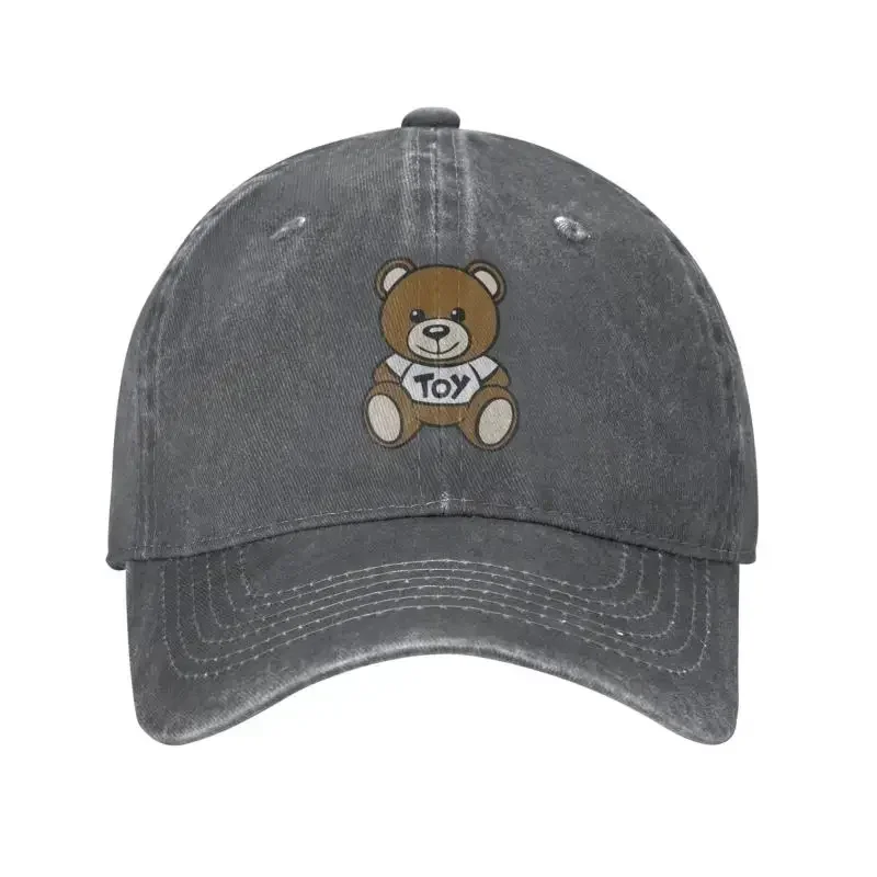 Y2K Personalized Cotton Teddy Bears Baseball Cap Sports Women Men\'S Adjustable Toy M-Moschinos Dad Hat Autumn