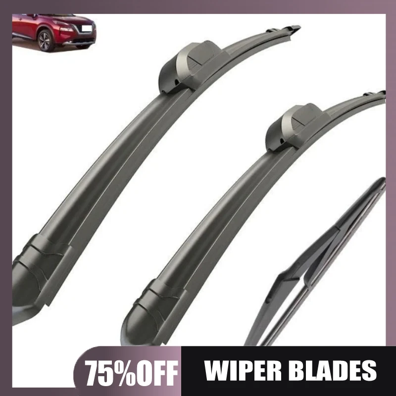 Escobillas de limpiaparabrisas delanteras y traseras compatibles con Citroen Saxo 1999-2003, 20+18+14, limpiaparabrisas Saxo