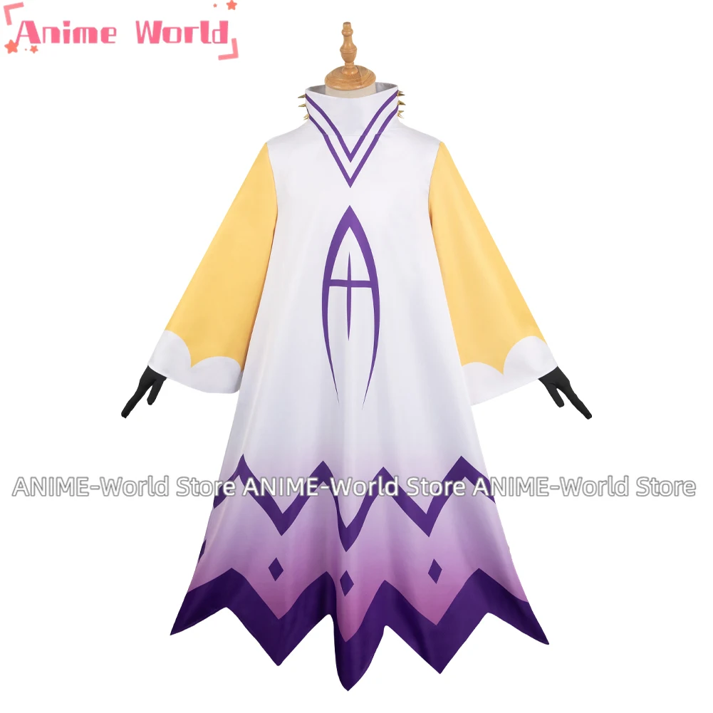 

Adam Cosplay Anime Clothes Cosplay Costume White Yellow Purple Suit Cos Halloween Party Adult Men Costume