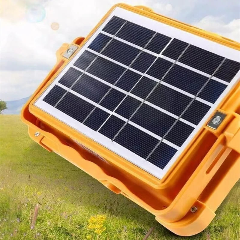 

Portable Solar Lantern LED Tent Light Lantern Emergency Light Outdoor Camping Bulb Lamp 5 Lighting Modes 2400MAH Fishing Park