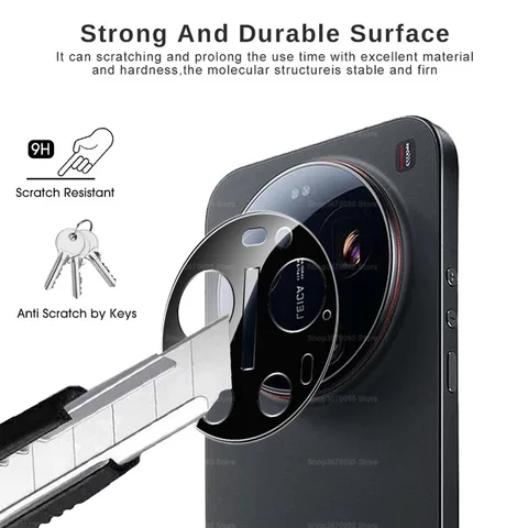 1-3 шт. Премиальное черное 3D изогнутое защитное стекло для камеры Xiaomi 17 Ultra 5G 2026 17Ultra 1 7 Ultra, антипылевое, устойчивое к царапинам