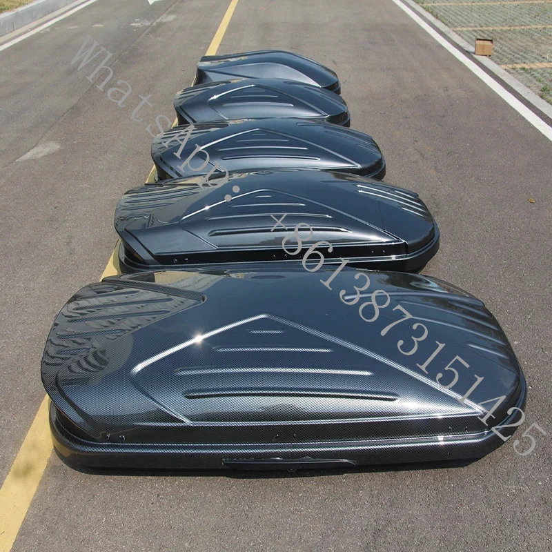 Suitable 780L Universal SUV Roof Luggage White Black Waterproof Outdoor Travel Roof Storage Box