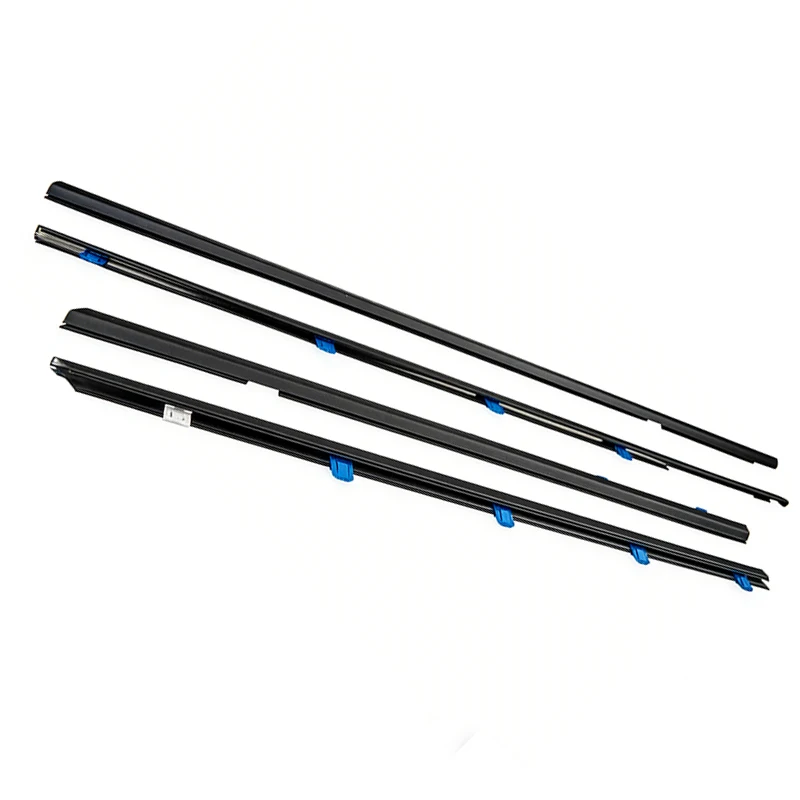 Picture 6: 4Pcs Window Moulding Trim For Honda Civic 2012-2015 Weatherstrip Seal Side Door Glass Rubber Belt Waterproof 72450-TR0-A01